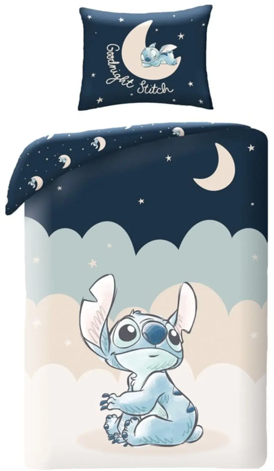 Lilo & Stitch Goodnight Stitch Dekbedovertrekset 140x200cm