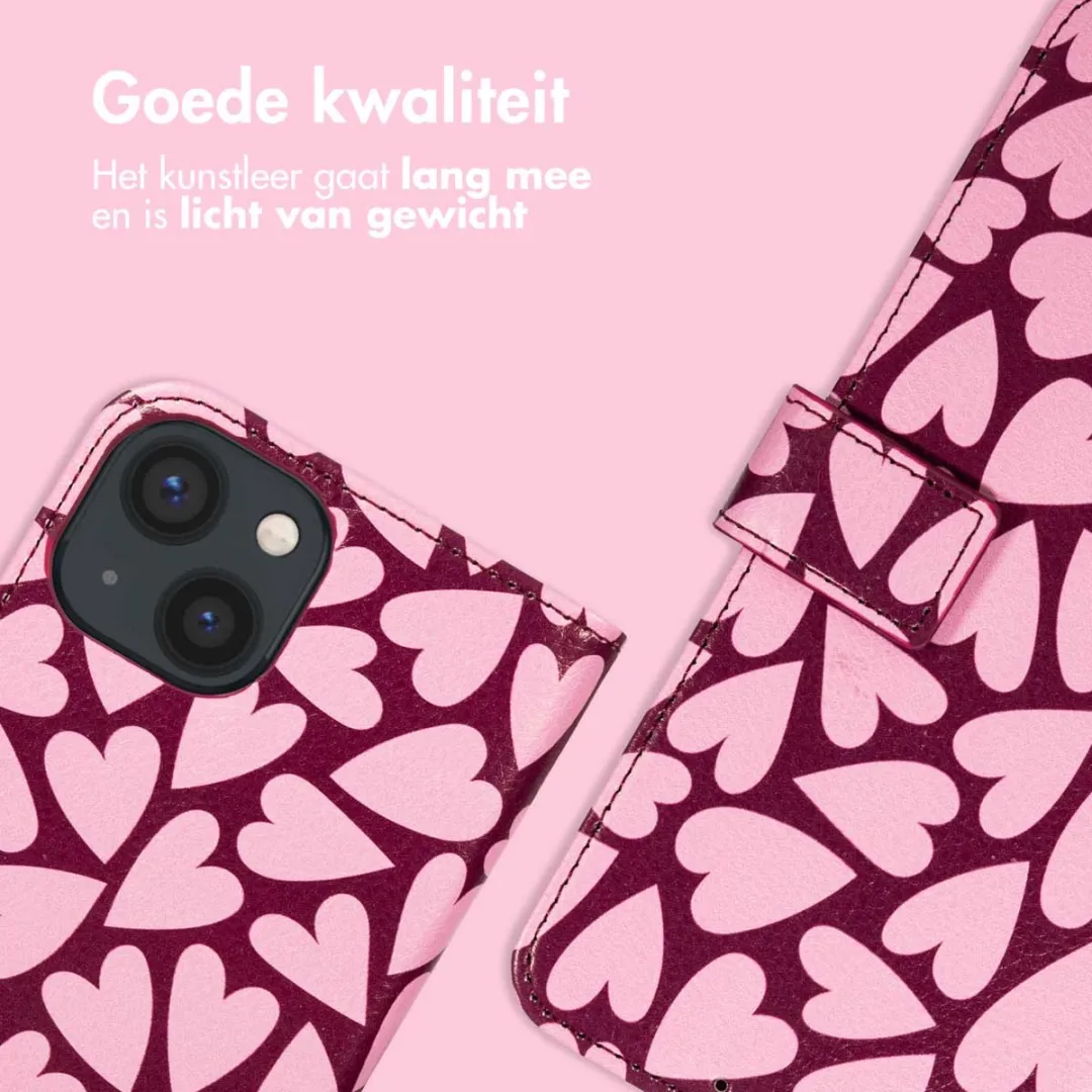 Imoshion Hoesje iPhone 13 - 3 Pasjes - Hearty Blush