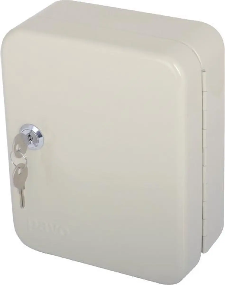 Pavo Sleutelkast Budget 20 Haken 200x160x60mm - Beige - afbeelding 3 van 5