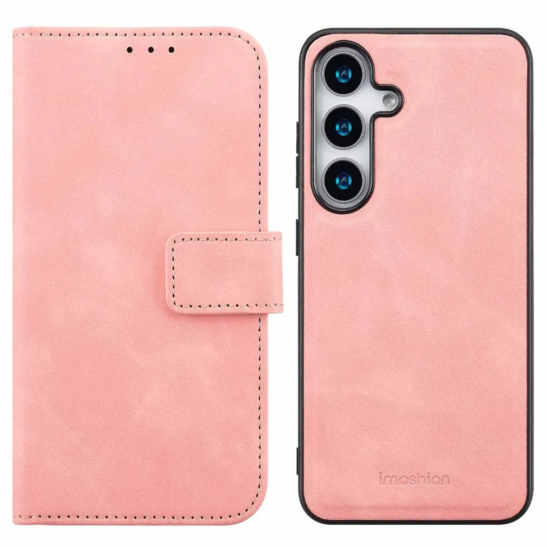 Imoshion Hoesje Samsung Galaxy S25 - 2-in-1 Bookcase Roze