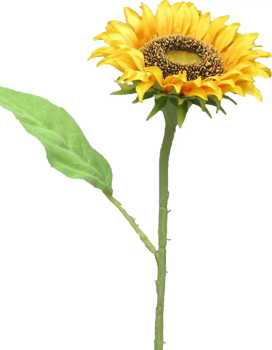 Bellatio Design Kunstbloem Zonnebloem Helianthus