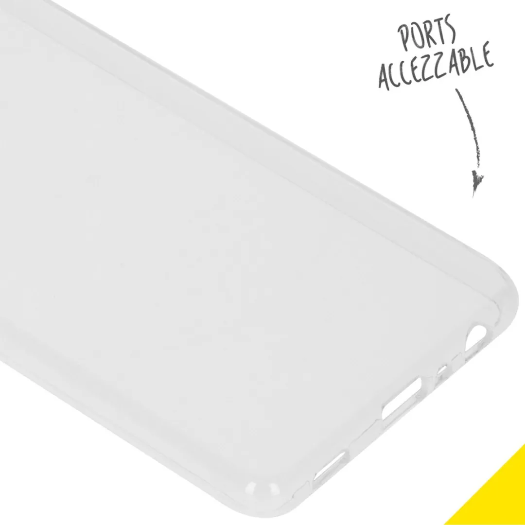 Accezz Hoesje Samsung Galaxy A72 - Transparant