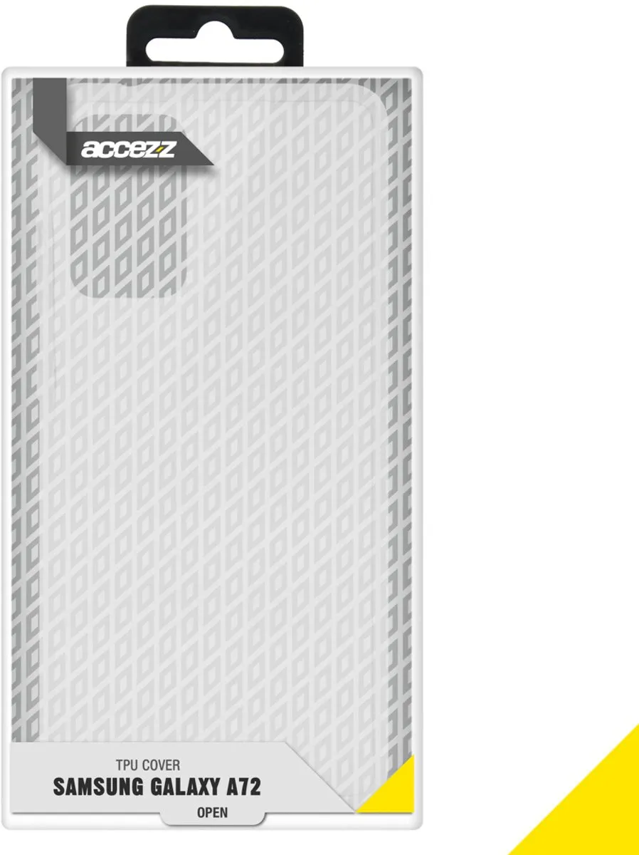 Accezz Hoesje Samsung Galaxy A72 - Transparant