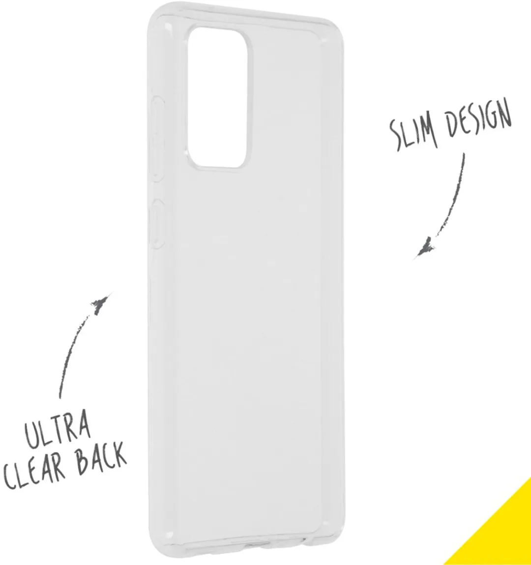 Accezz Hoesje Samsung Galaxy A72 - Transparant