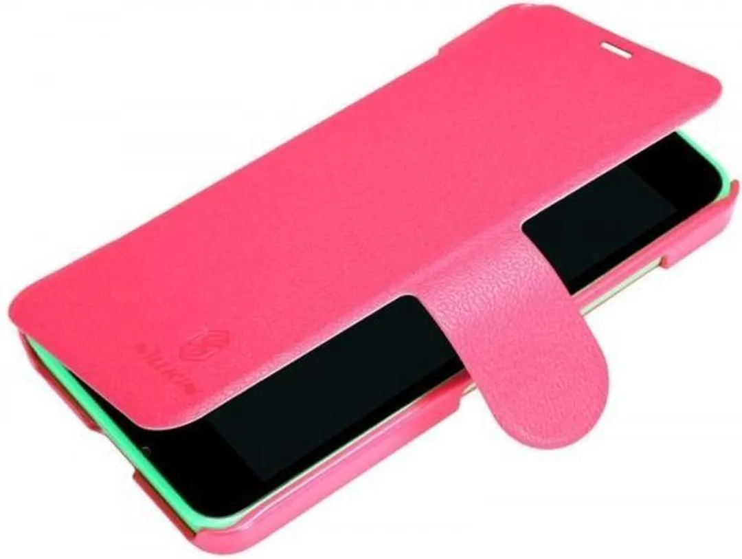 Nillkin Fresh Series Flip Cover - Nokia Lumia 630/635 - Roze - afbeelding 4 van 6