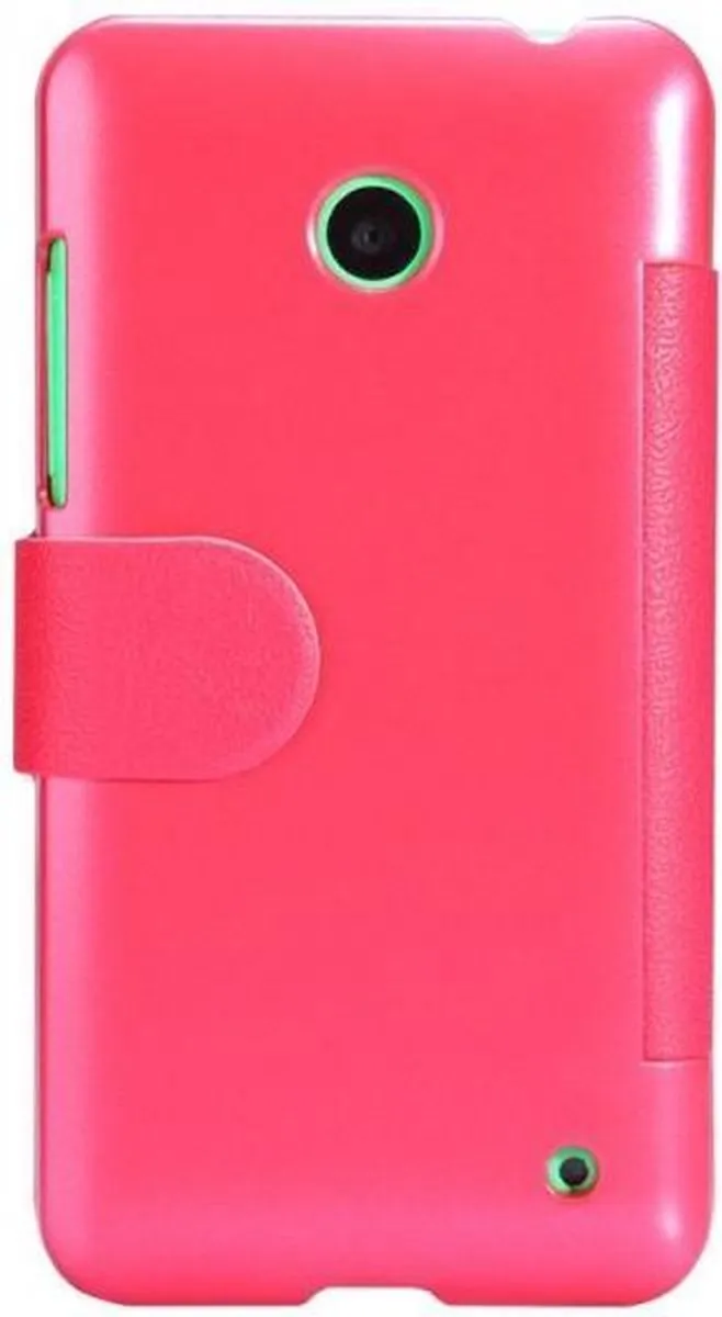 Nillkin Fresh Series Flip Cover - Nokia Lumia 630/635 - Roze - afbeelding 3 van 6
