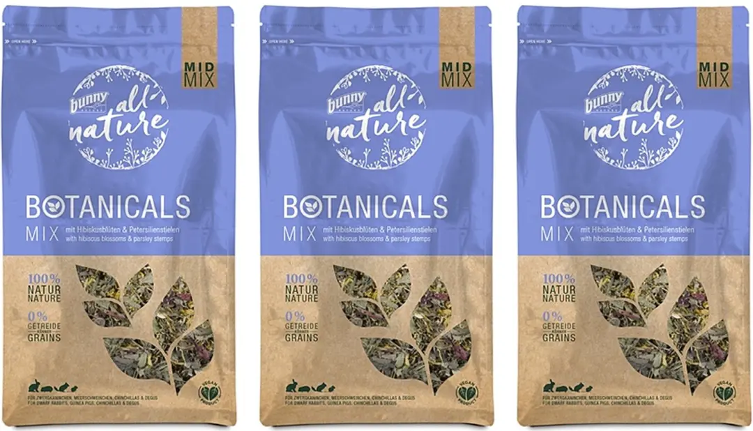Kruidenmix Snack Knaagdieren BUNNY NATURE