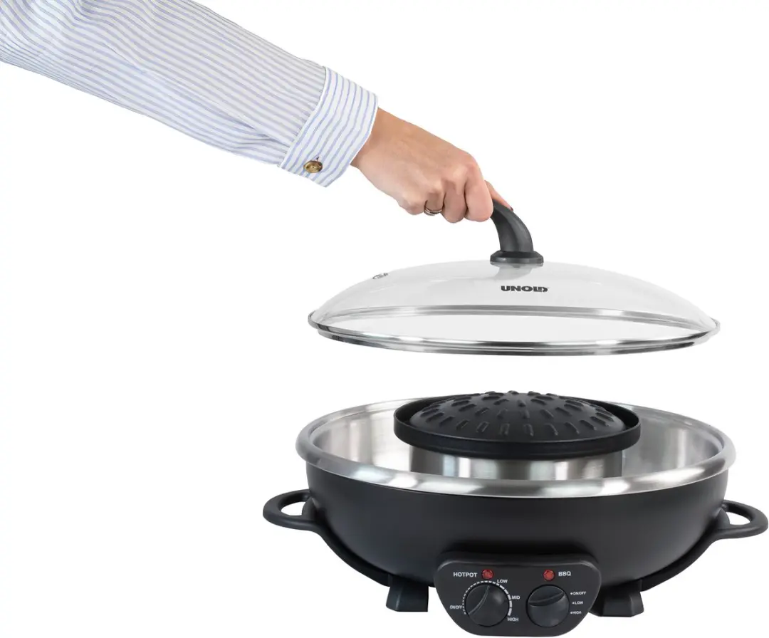 Unold 48745 Aziatische Fondue Hotpot 5L - 1350W - Zwart - afbeelding 3 van 6