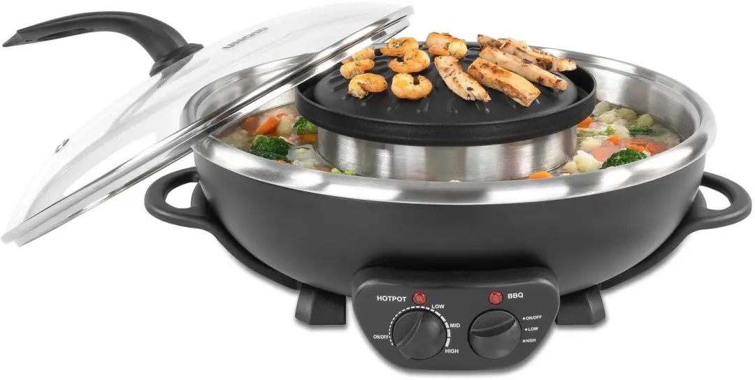 Unold 48745 Aziatische Fondue Hotpot 5L