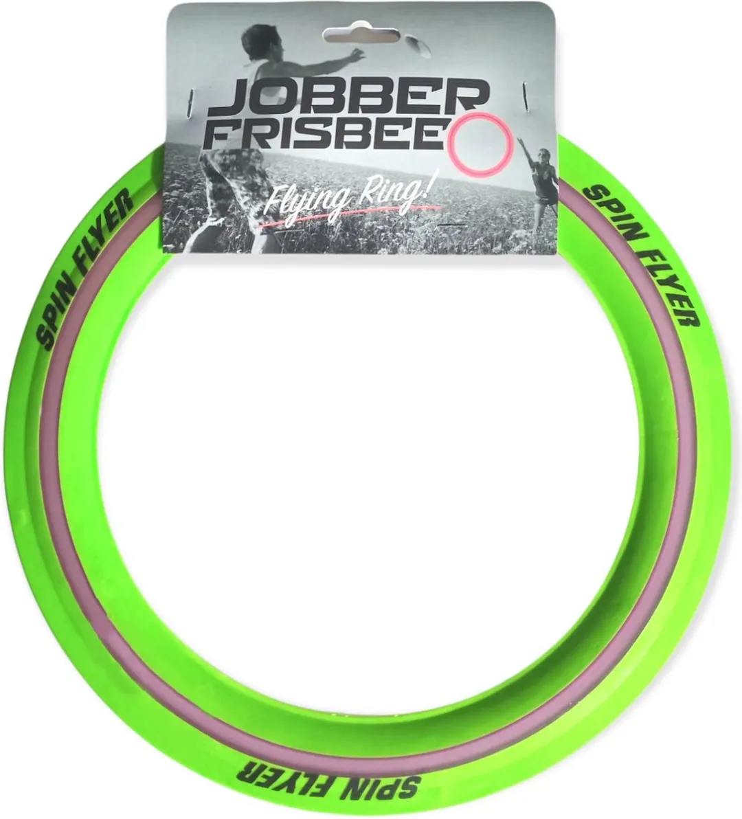 Jobber Toys Sport Frisbee Flying Ring 2.0 - Groen - afbeelding 6 van 6