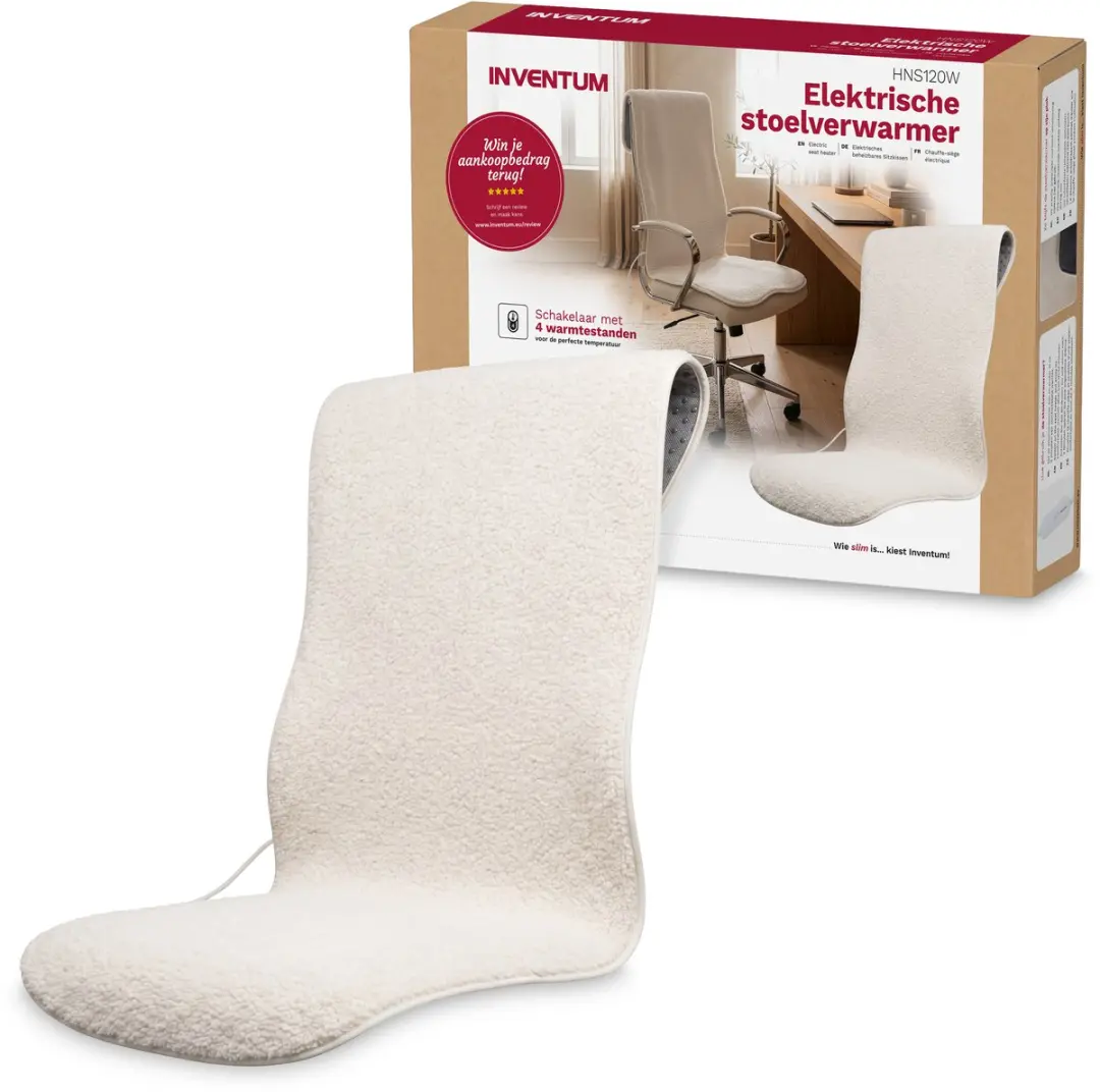 Inventum HNS120W elektrische stoelverwarmer