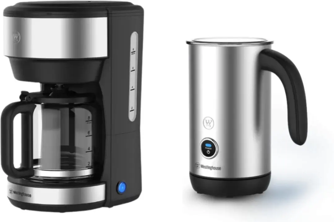 Westinghouse 2-delige Koffie- & Melkopschuimer Set