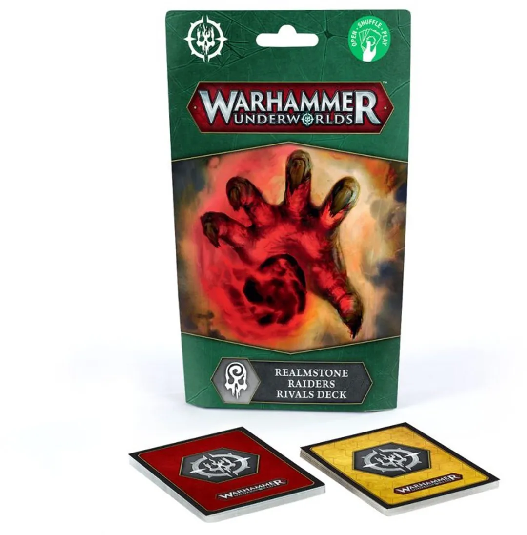 Games Workshop Warhammer Underworlds Realmstone Raiders Deck 33 Stuks