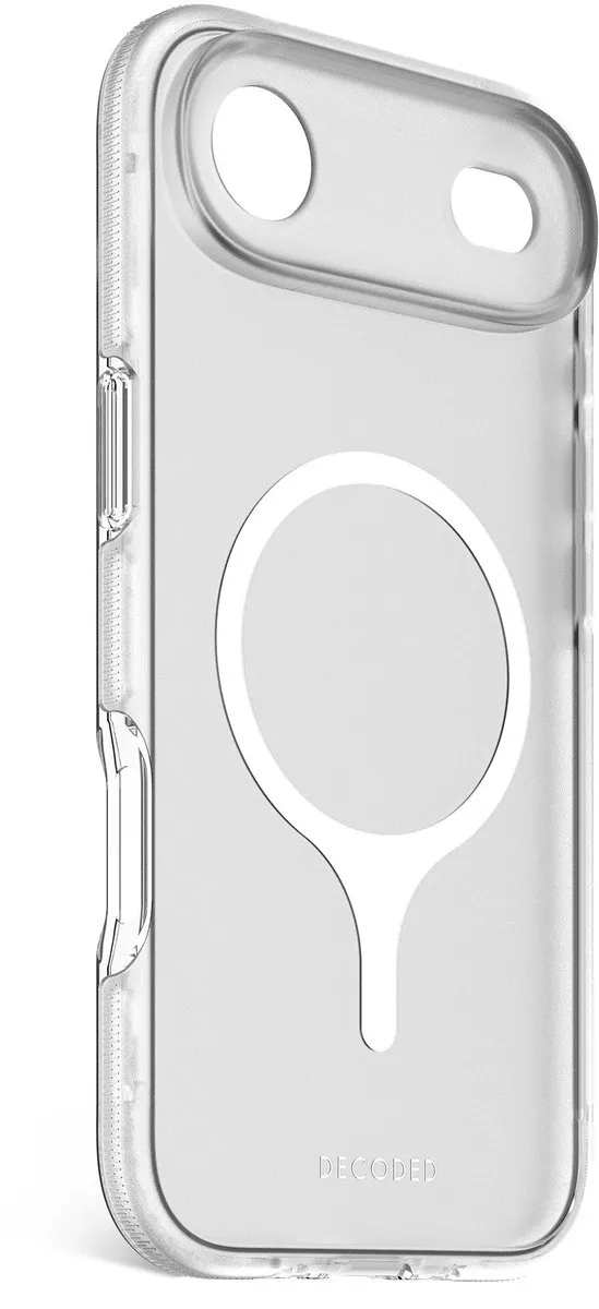 Decoded Clear Frosted Hoesje DEC-I17A-CL - iPhone 17 Air - Transparant Wit