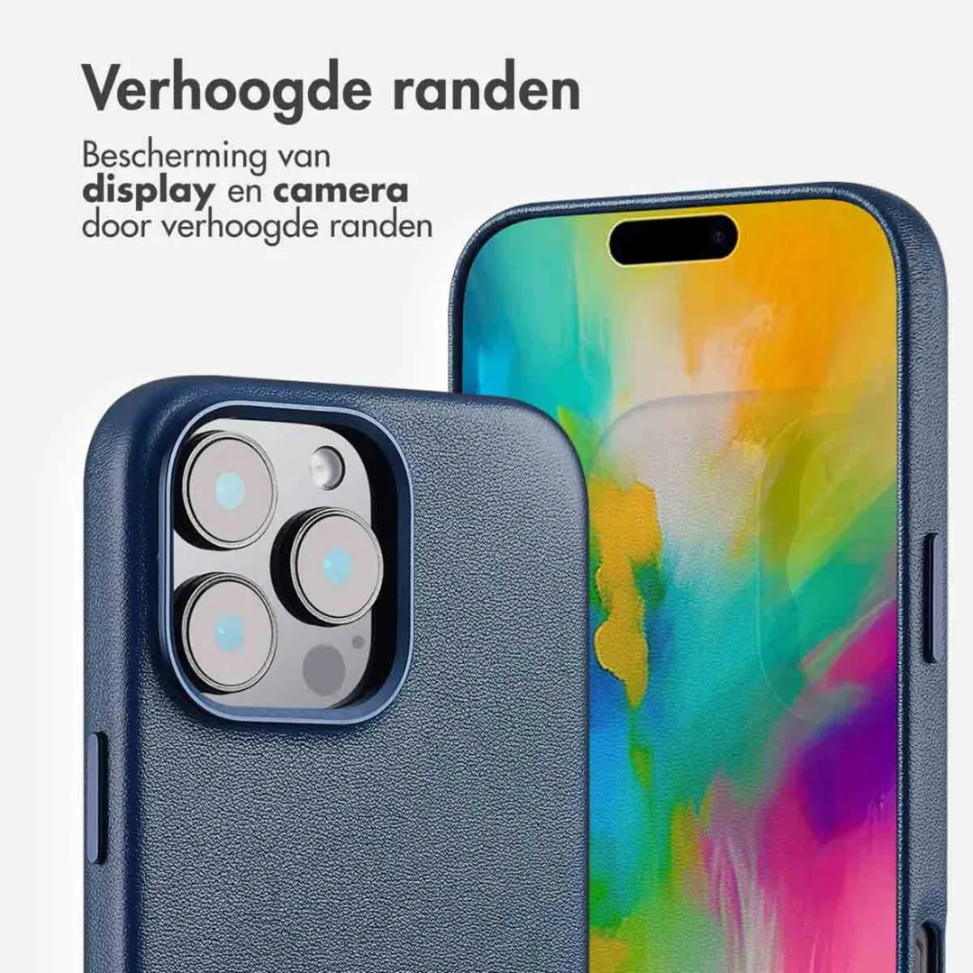 Accezz Hoesje iPhone 16 Pro Max MagSafe Nightfall Blue - 2 Stuks