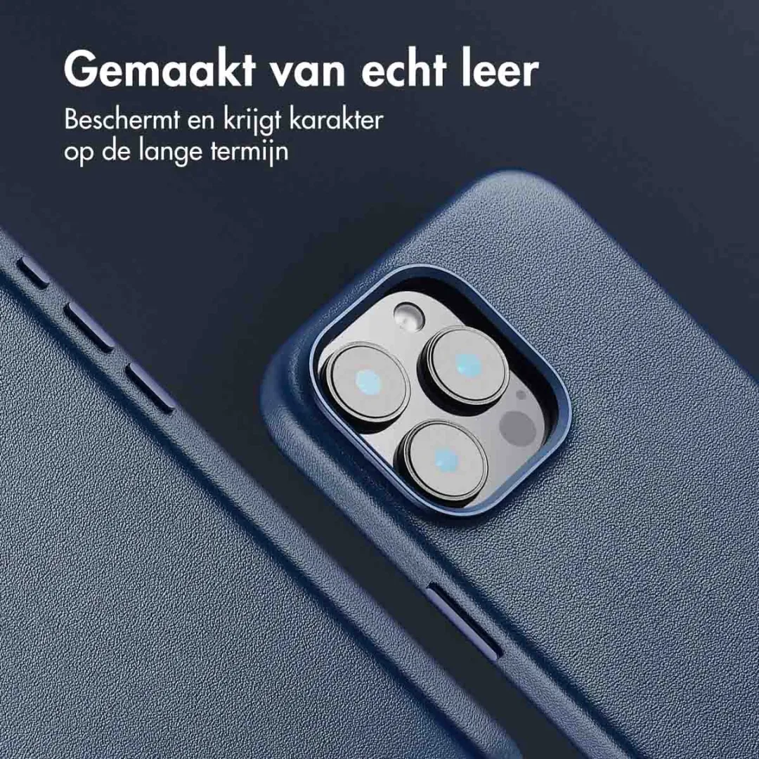 Accezz Hoesje iPhone 16 Pro Max MagSafe Nightfall Blue - 2 Stuks