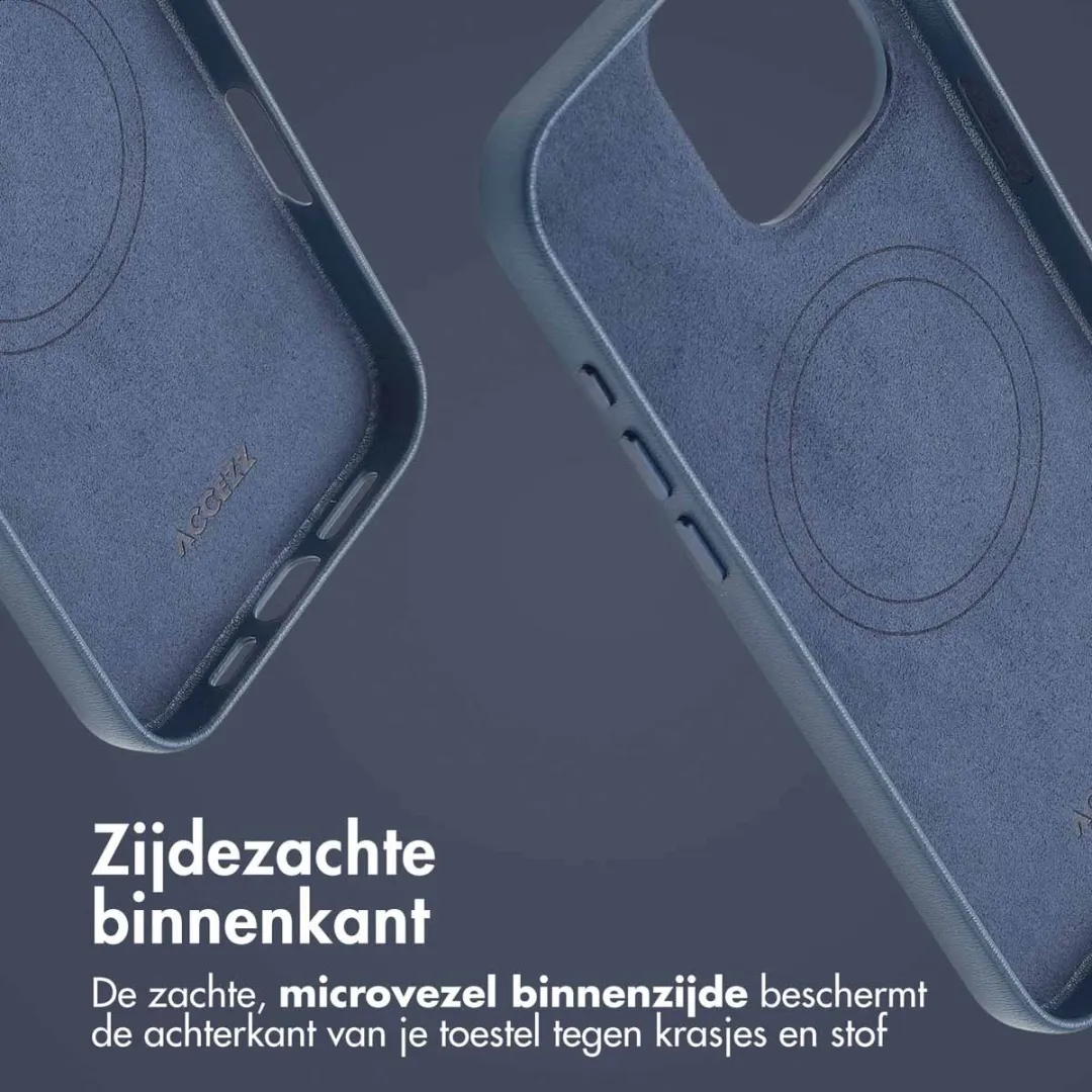 Accezz Hoesje iPhone 16 Pro Max MagSafe Nightfall Blue - 2 Stuks