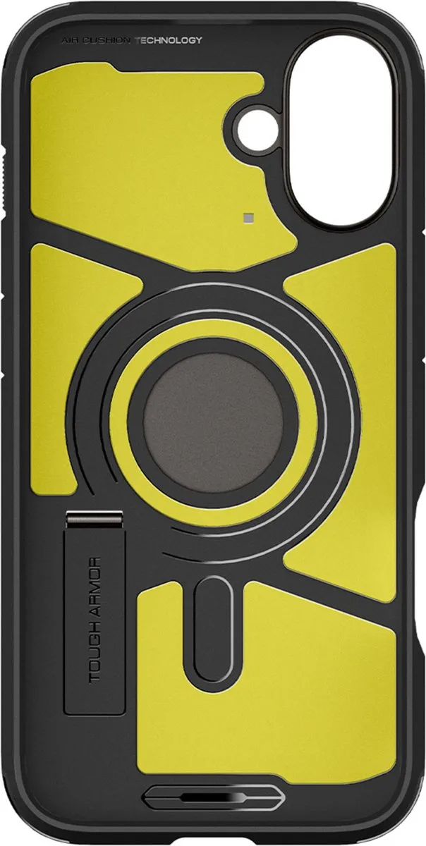 Spigen Tough Armor ACS08084 Hoesje - iPhone 16 Plus - Grijs