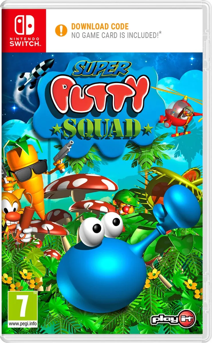Nintendo Super Putty Squad Standaard Switch Gamecode