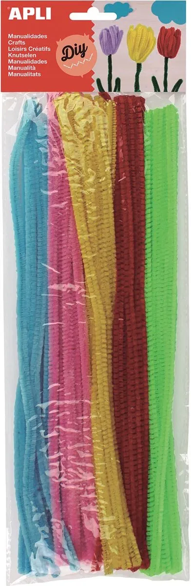 Apli Chenilledraad Fluorescerend