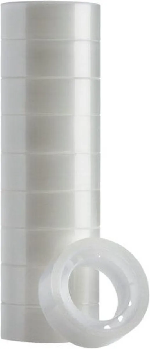 Quantore Transparant Plakband 15mm x 10m