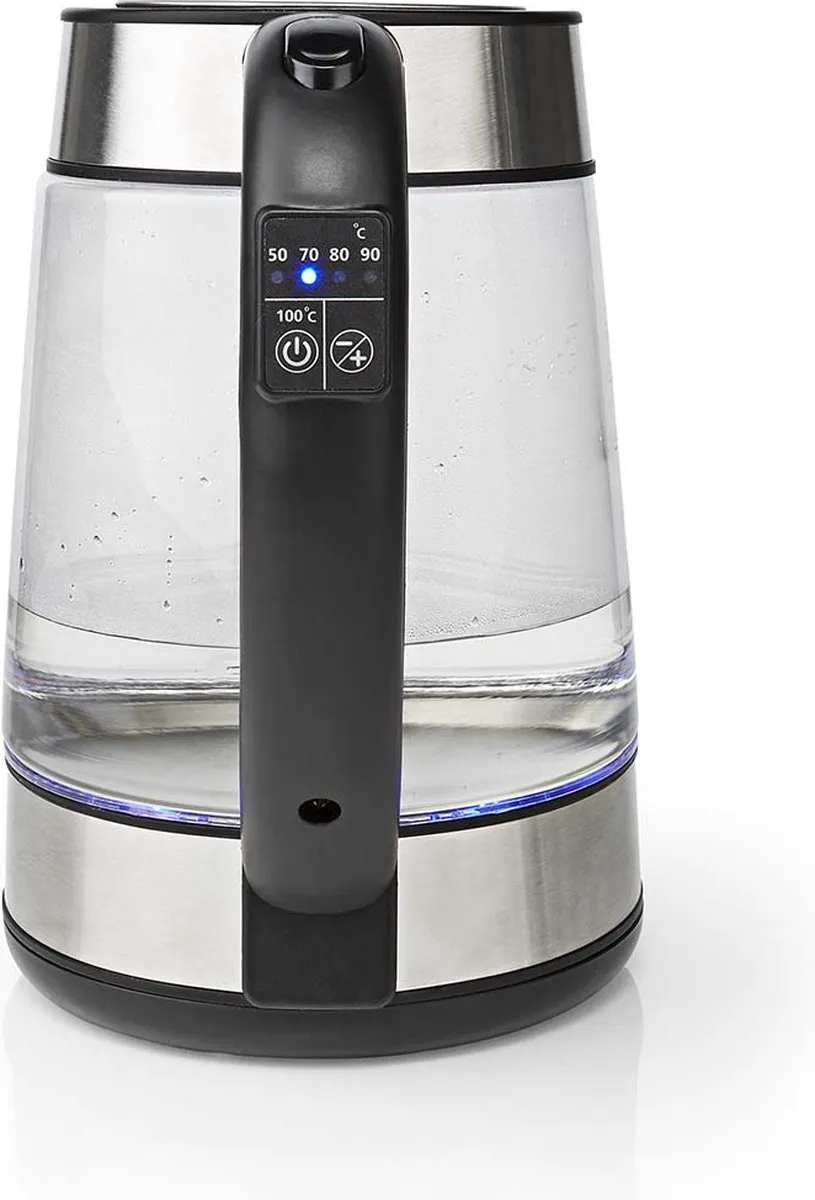 Nedis KAWK320EGS Waterkoker 1.7L - 2200W - Zwart