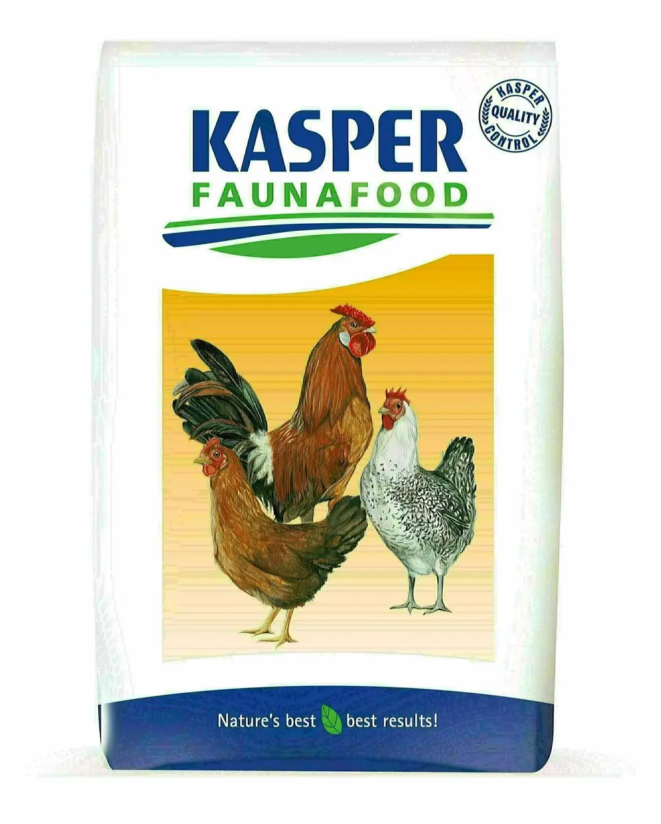 Kasper Faunafood Gemengd Graan & Gebroken Mais Kippenvoer - 20kg - afbeelding 4 van 4