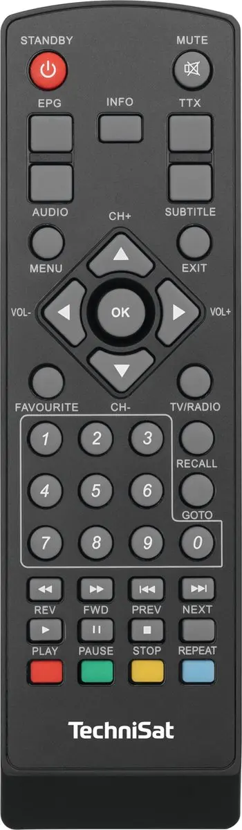 TechniSat HD-S 261 Satellietontvanger - Zwart - afbeelding 5 van 6