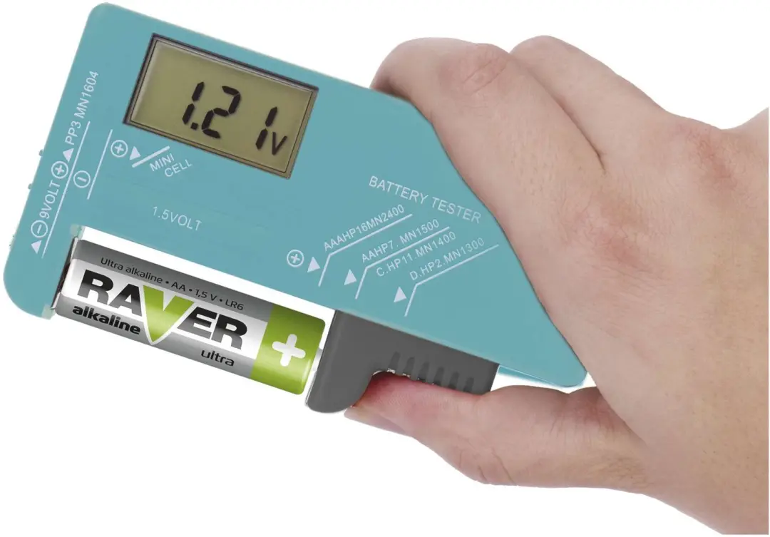 Emos Universele Batterijtester - AA, AAA, C, D, 9V - afbeelding 3 van 6