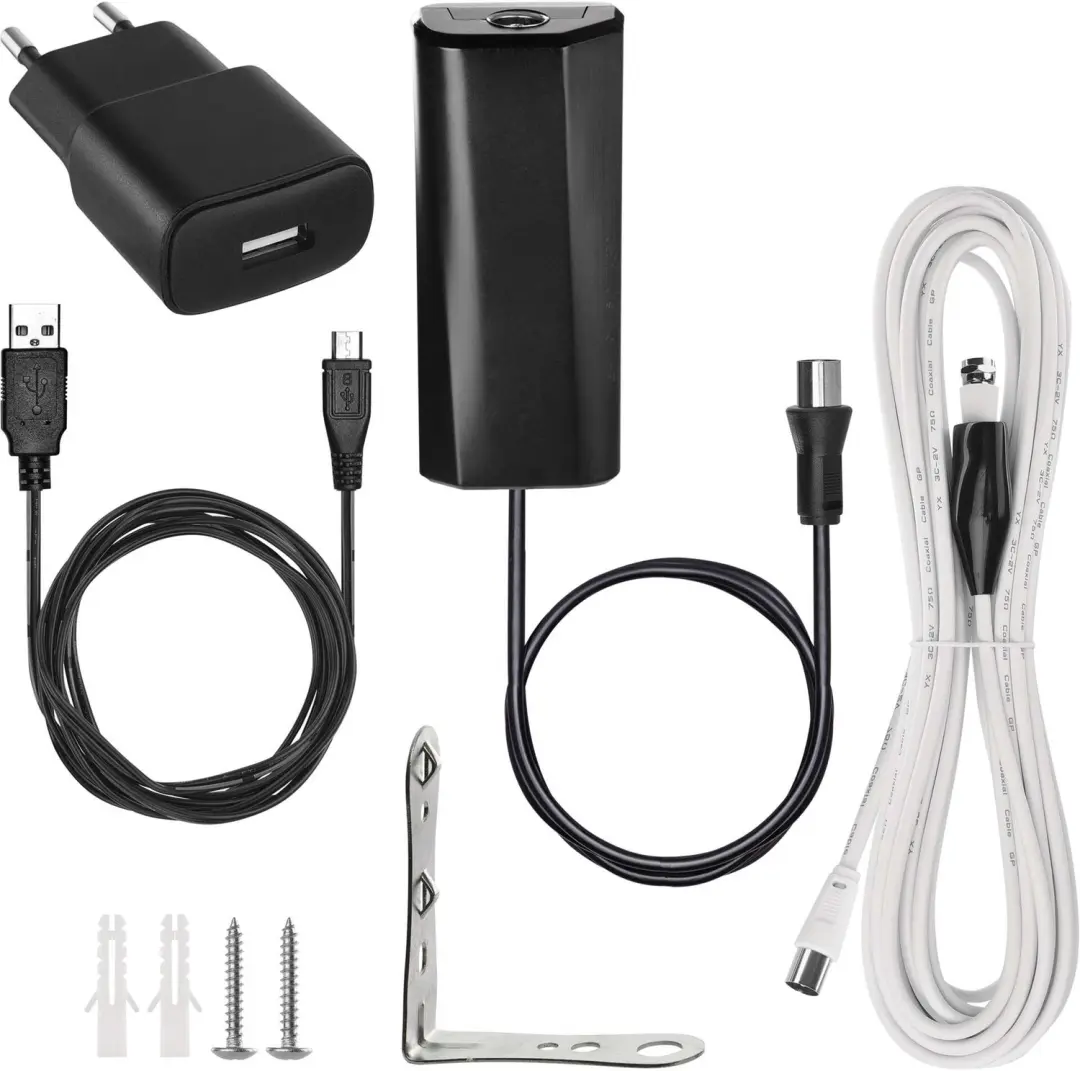 Emos EM-DIO3 Universele antenne - 0-80 km - Zwart - afbeelding 5 van 6