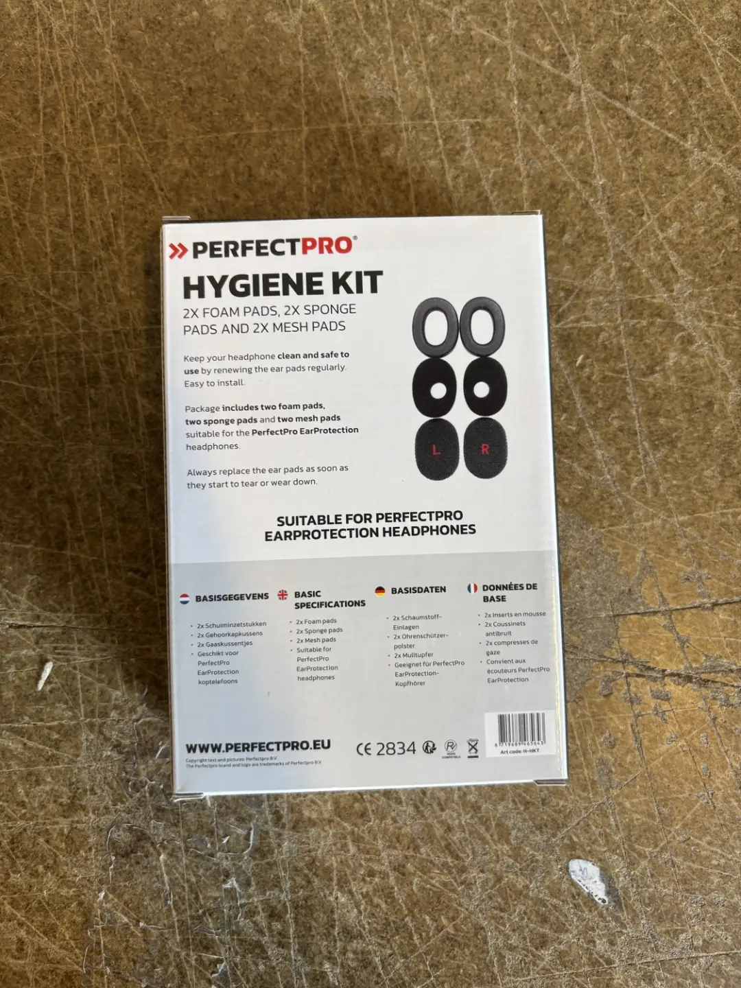 PerfectPro H-HKT Hygiënekit H-40/H-30 - Zwart - afbeelding 2 van 3