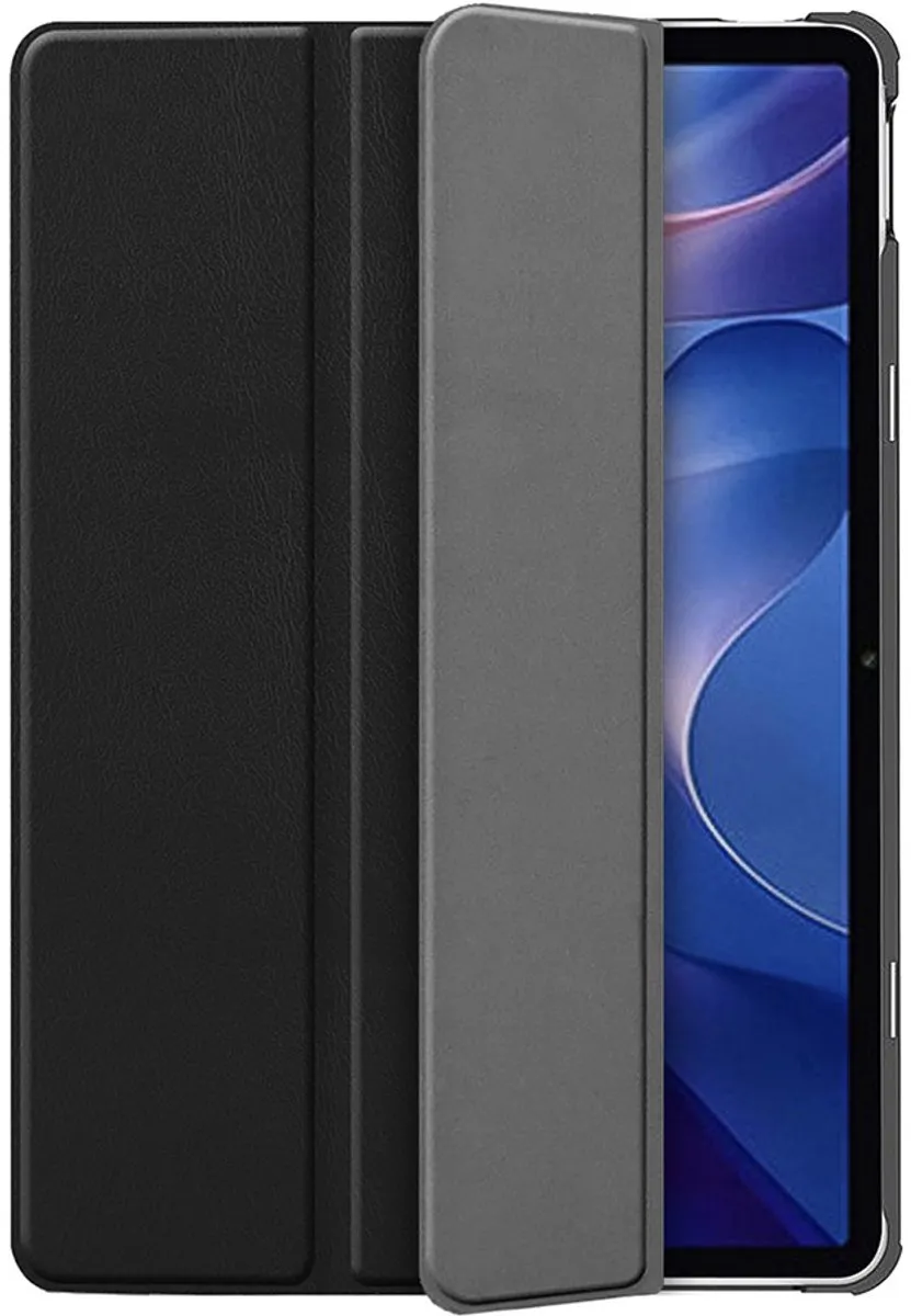 Just in Case Bookcase Hoes Xiaomi Redmi Pad 2 - Zwart - afbeelding 6 van 6