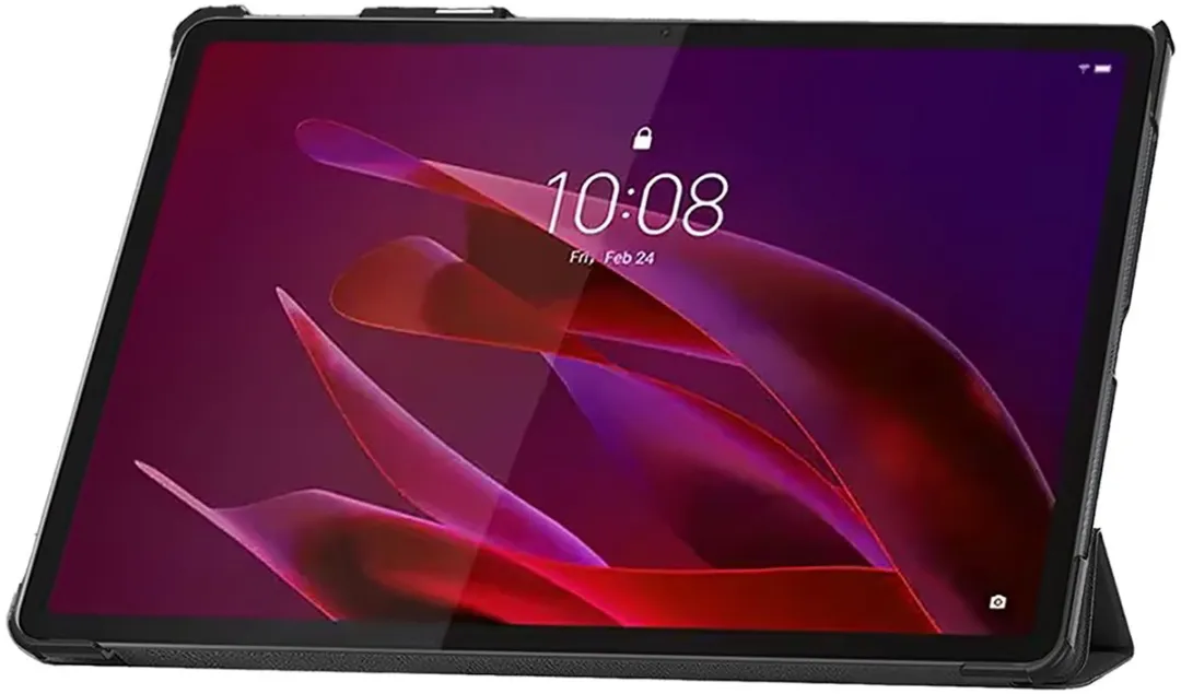 Just in Case Bookcase hoesje Lenovo Yoga Tab - Zwart