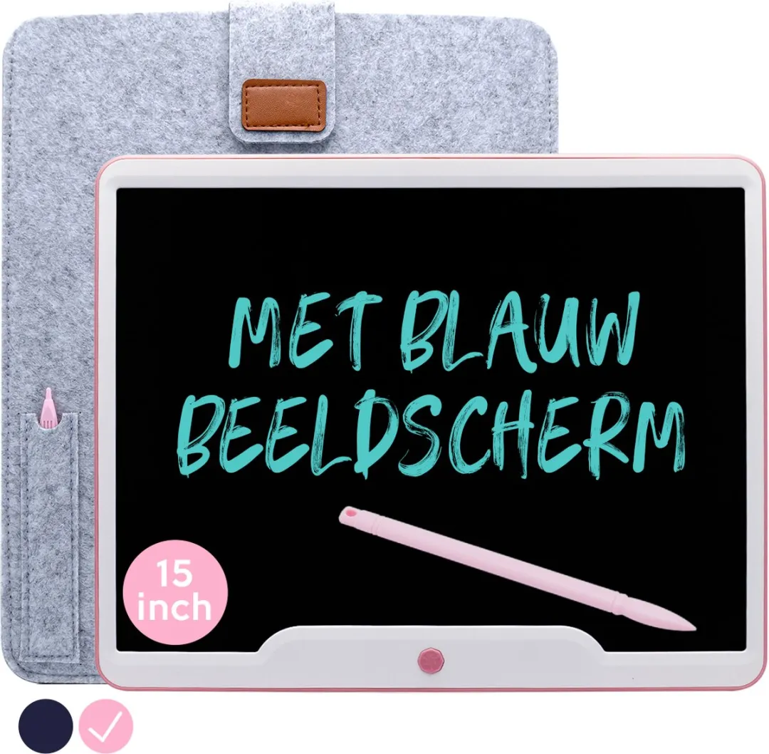 Must-Have for Kids Tekentablet Roze 15 inch