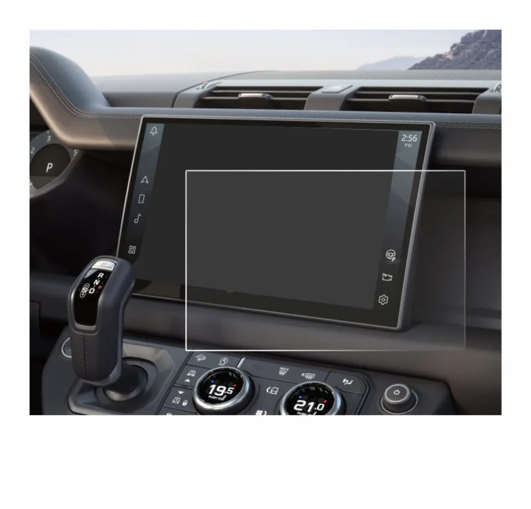 upscreen Land Rover Defender 10" Screenprotector - afbeelding 4 van 5