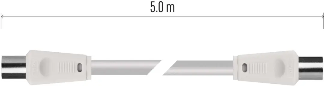 Emos S30500 Antennekabel - 5m Coax Rechte Stekkers - afbeelding 6 van 6