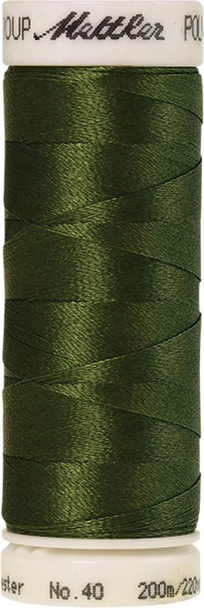 Amann Mettler Polysheen Borduurgaren Groen 200m