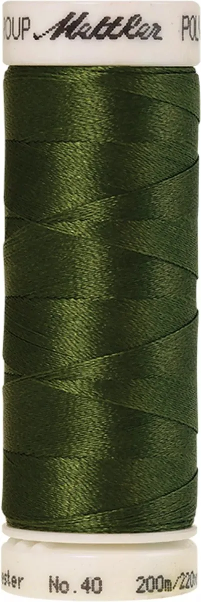 Amann Mettler Polysheen Borduurgaren Groen 200m