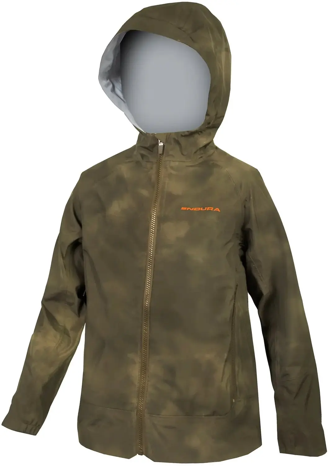 Endura MT500 Jr Waterdichte Kinderjas - Tweed Groen - 128 - afbeelding 2 van 2