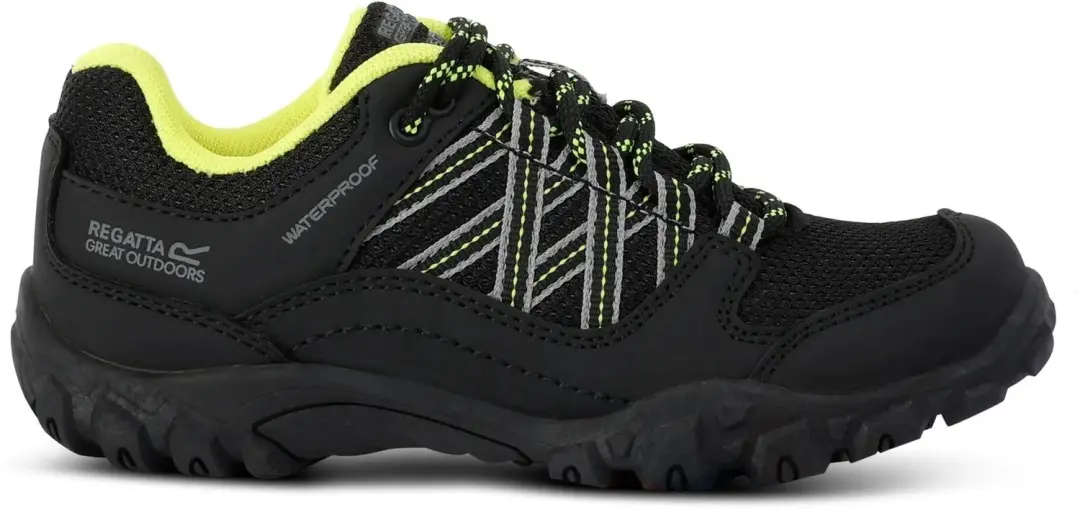 Regatta Edgepoint Kinderwandelschoenen - Zwart - afbeelding 2 van 6