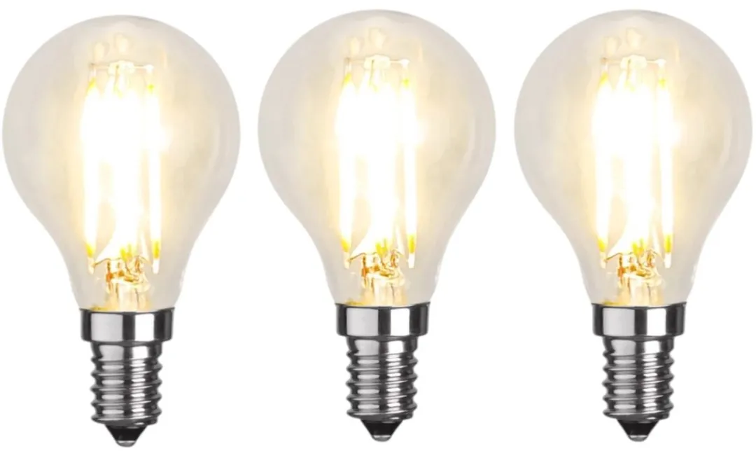 Star Trading Kogellamp E14 4.2W Extra Warm Wit - 3 Stuks