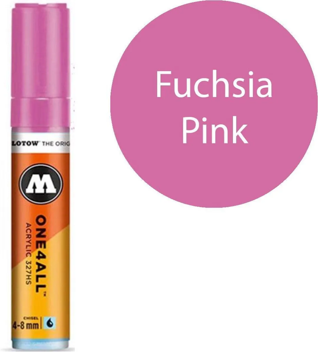Molotow One4All 4-8mm Marker Fuchsia Pink