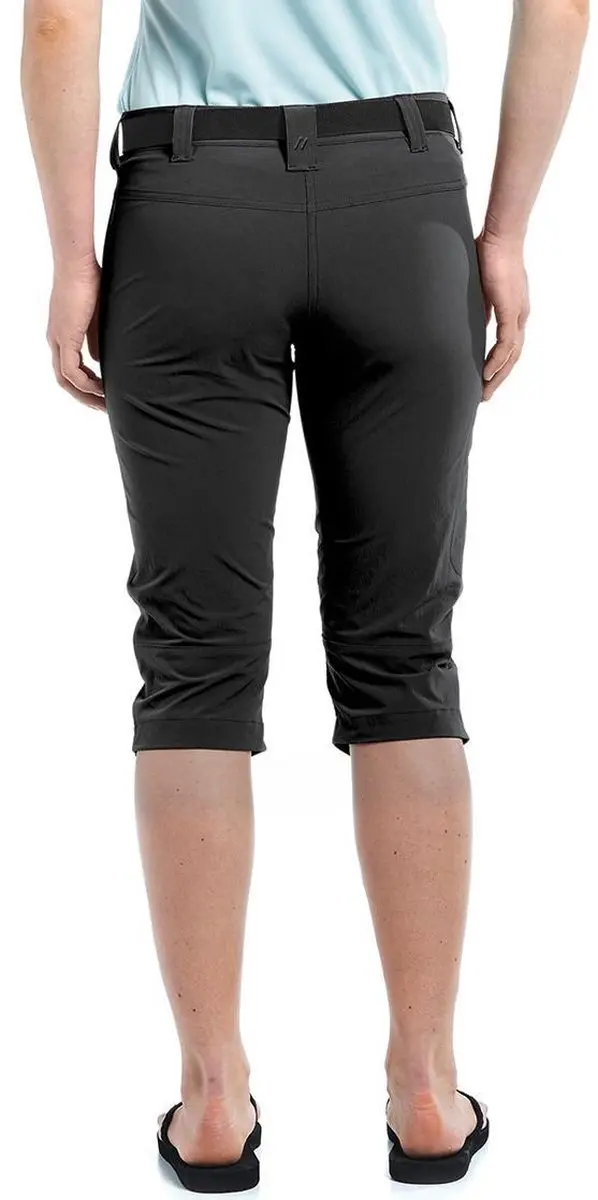 Maier Sports Inara Slim 3/4 Broek Dames - Zwart - afbeelding 3 van 4