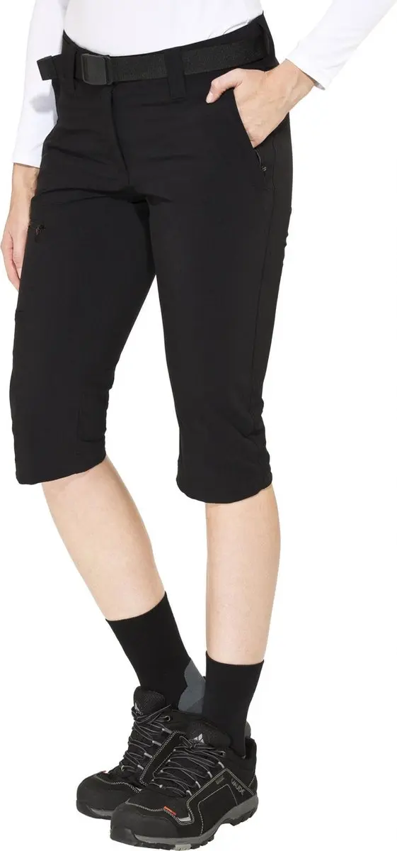 Maier Sports Inara Slim 3/4 Broek Dames - Zwart