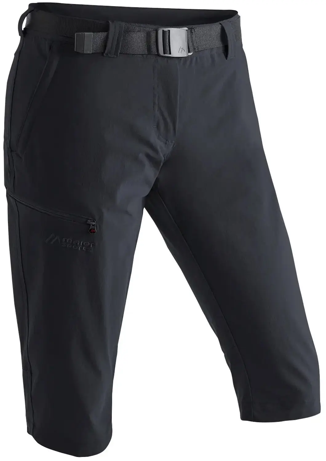 Maier Sports Inara Slim 3/4 Broek Dames - Zwart - afbeelding 4 van 4