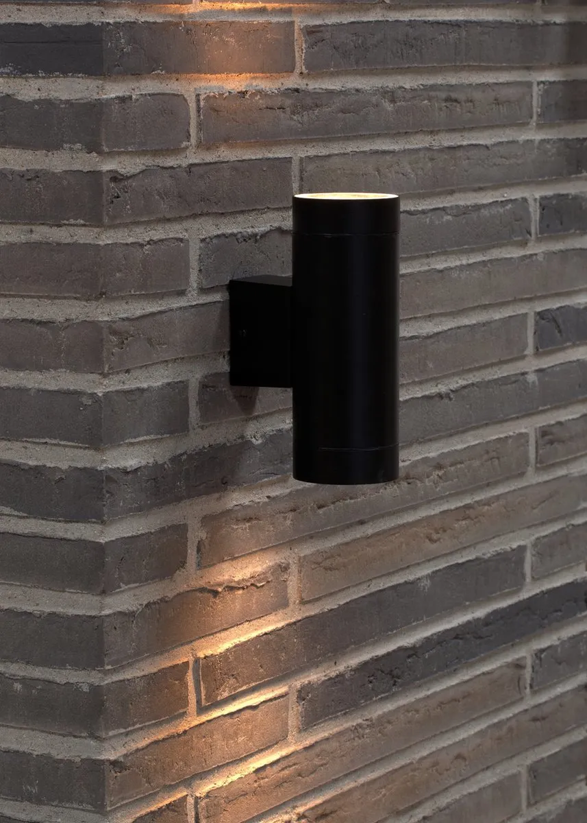 Nordlux Tin Maxi Wandlamp GU10 - 2 Lichtpunten - Zwart