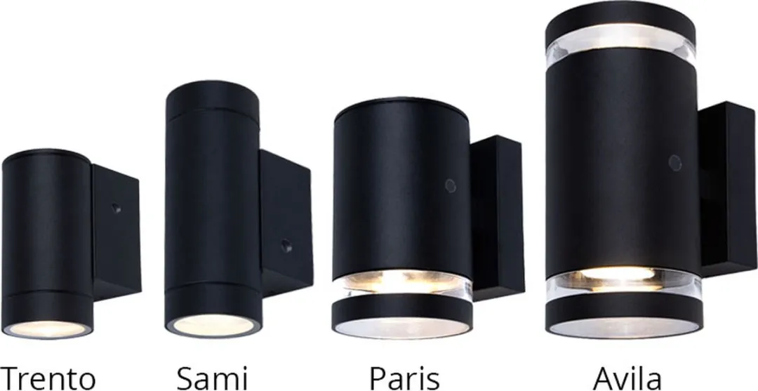 Lybardo Buitenlamp met Sensor Wandlamp GU10 - Zwart - afbeelding 6 van 6