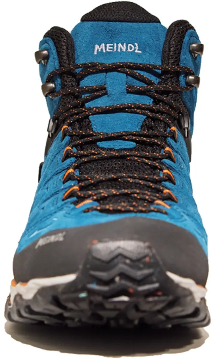 Meindl Lite Hike GTX Heren Wandelschoen - Blau/Orange - afbeelding 3 van 6
