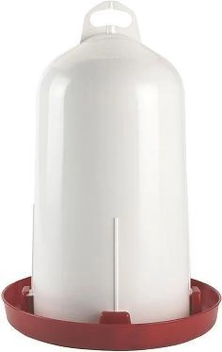 Kerbl Dubbelwandige Drinkbak Pluimvee 6L - Wit