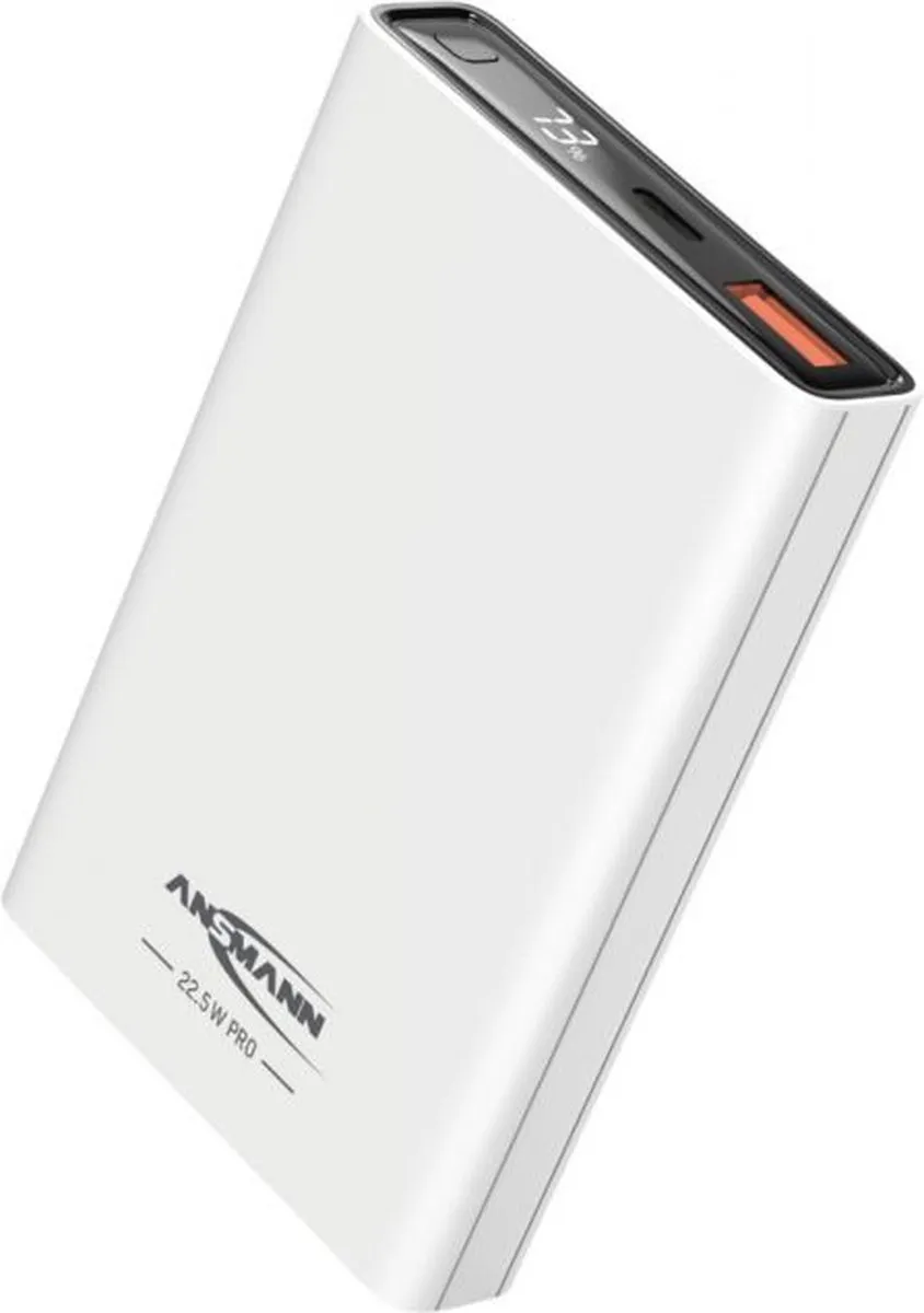 Ansmann PB222PD Powerbank 10000mAh - USB-A/USB-C - Wit